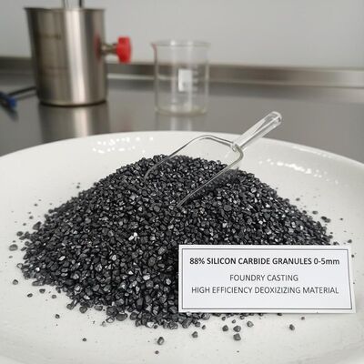 88% Kejernihan Silicon Carbide Granules 0-5mm untuk Deoxidizing Efisiensi Tinggi di Foundry Casting