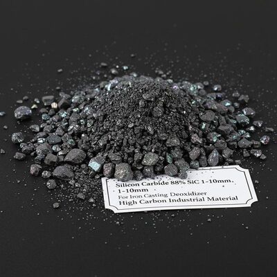 88% SiC 1-10mm Silicon Carbide untuk Iron Casting Deoxidizer - Bahan Industri Karbon Tinggi