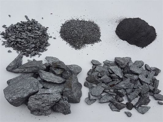 3mm Ferro silikon Alloy Granules Sebagai Agen Zing Spheroid Industri