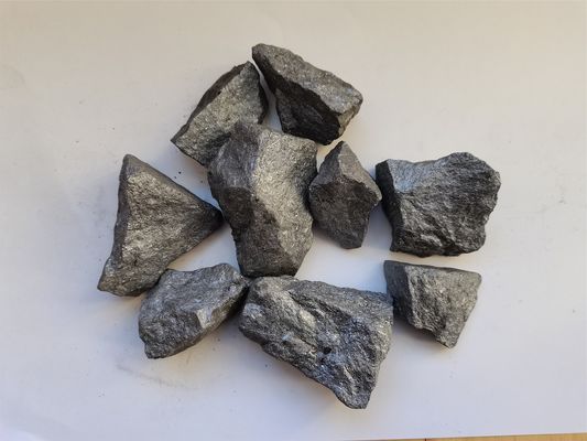 Paduan Ferro Silicium Abu-abu Karbon Rendah 34% Fe FeSi 65 Si Alloy