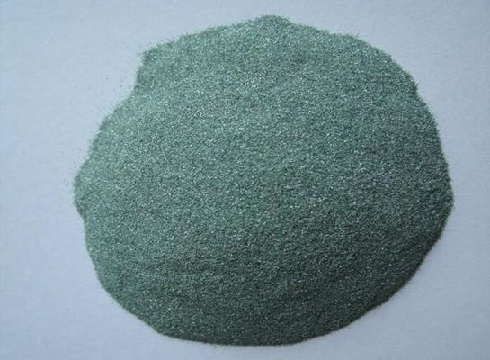 98% SiC Green Silicon Carbide Powder 10mm Kekuatan Tinggi