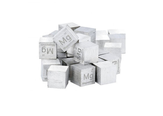 7.5kg Kemurnian Tinggi Magnesium Alloy Ingot Cut 99,9 Mg Ingot